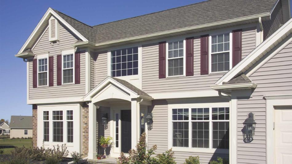 home with vinyl siding 4000 series reinforced finish