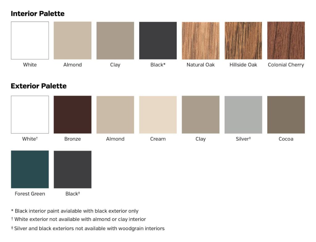 Awning Windows color palette